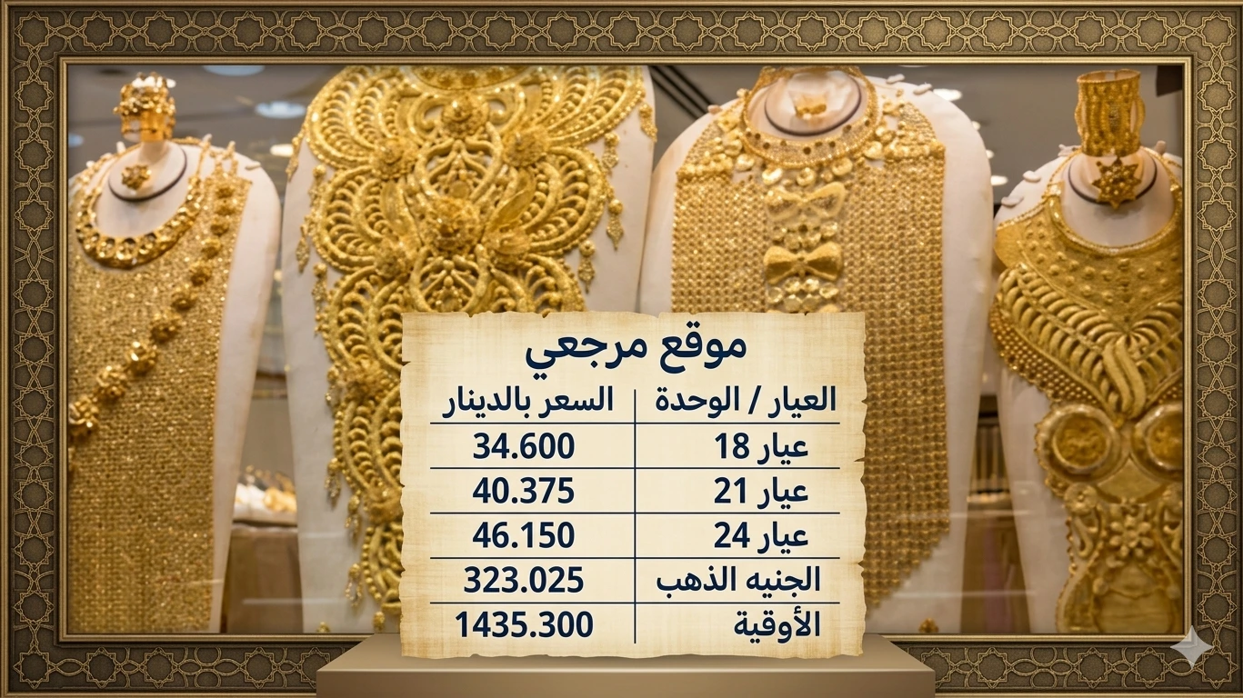 ارتفاع الذهب الكويت