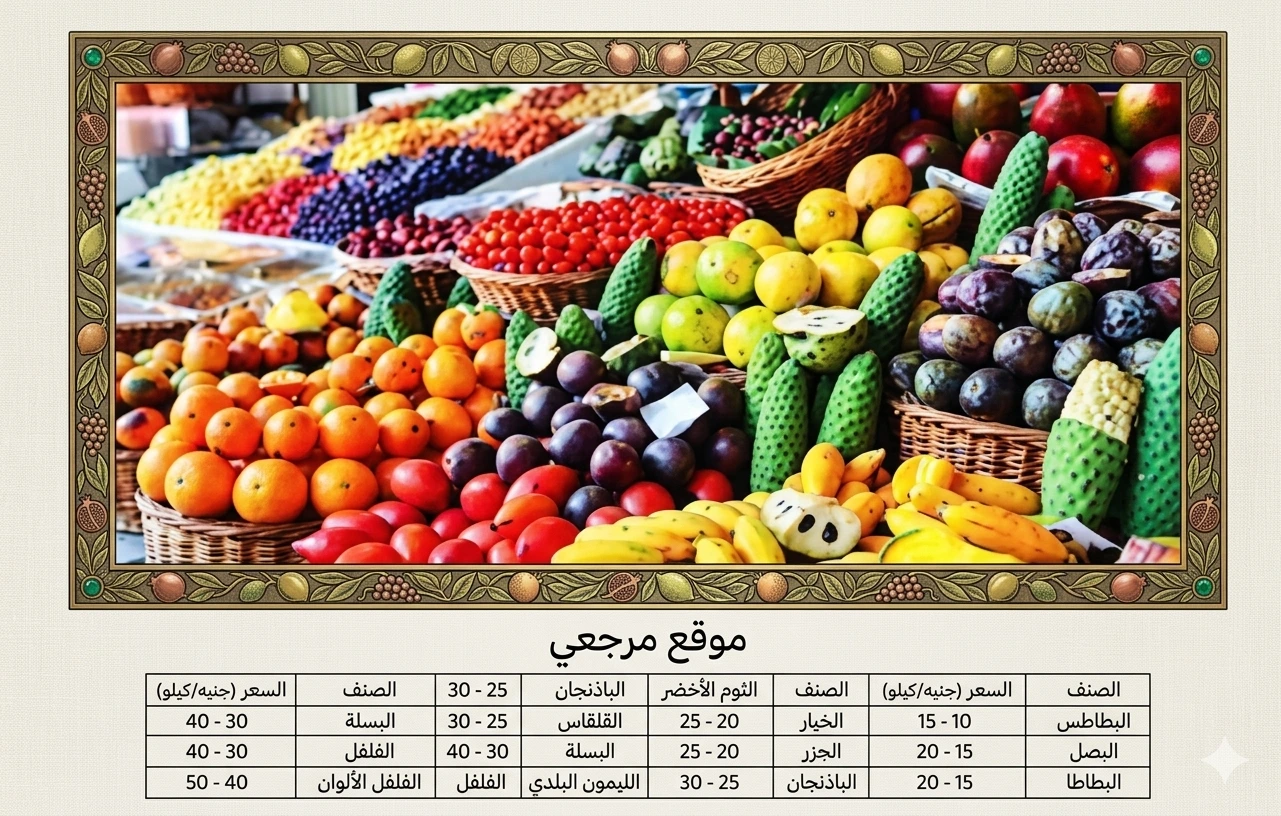 استقرار أسعار الخضروات اليوم