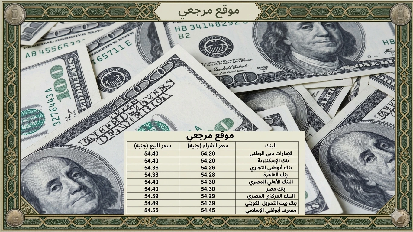 استقرار سعر الدولار اليوم في مصر