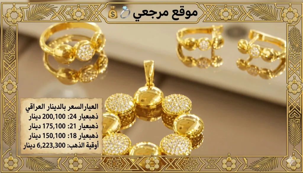 استقرار واضح بأسعار الذهب اليوم في العراق مع متابعة السوق لتحركات الأونصة العالمية