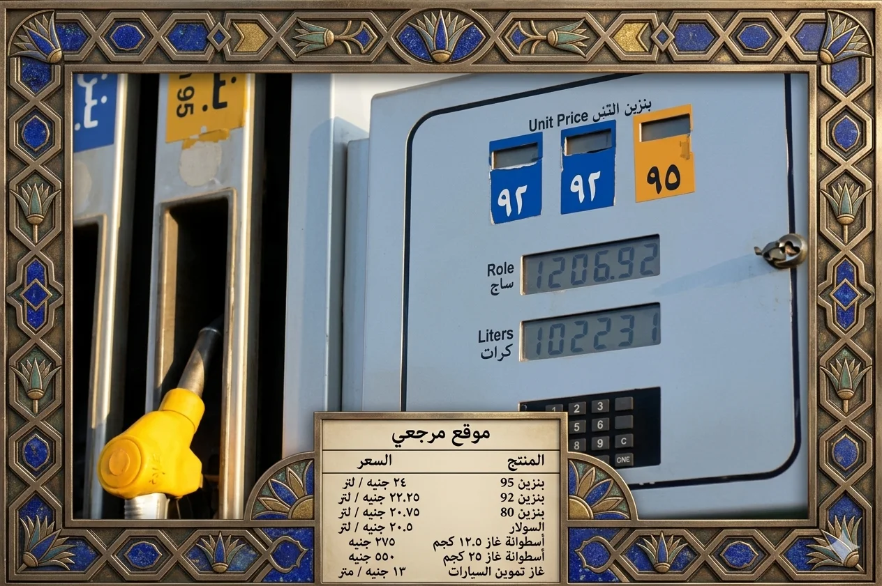 اسعار البنزين الان