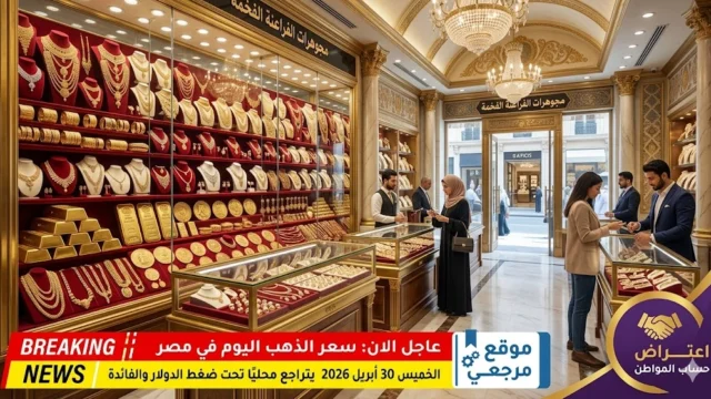 اسعار الذهب اليوم في مصر