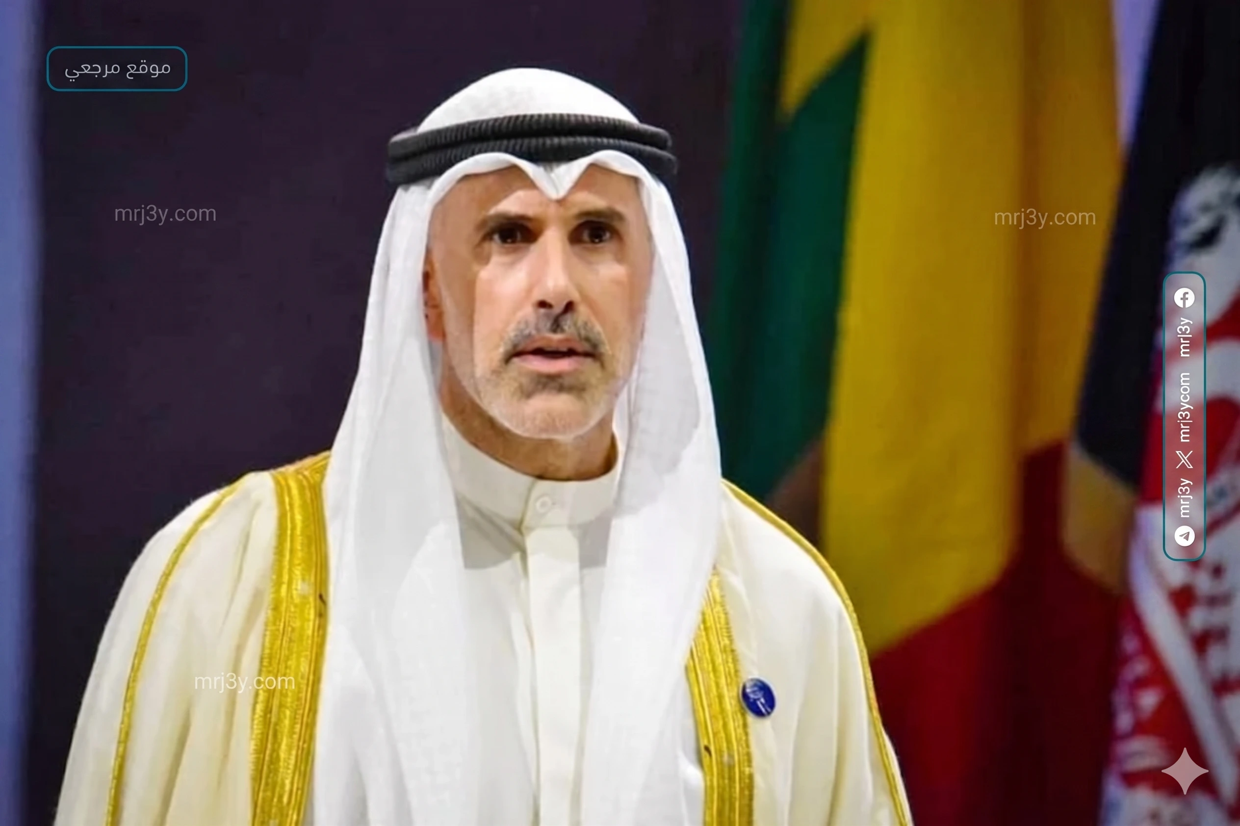 وزير الخارجية الشيخ جراح جابر الاحمد