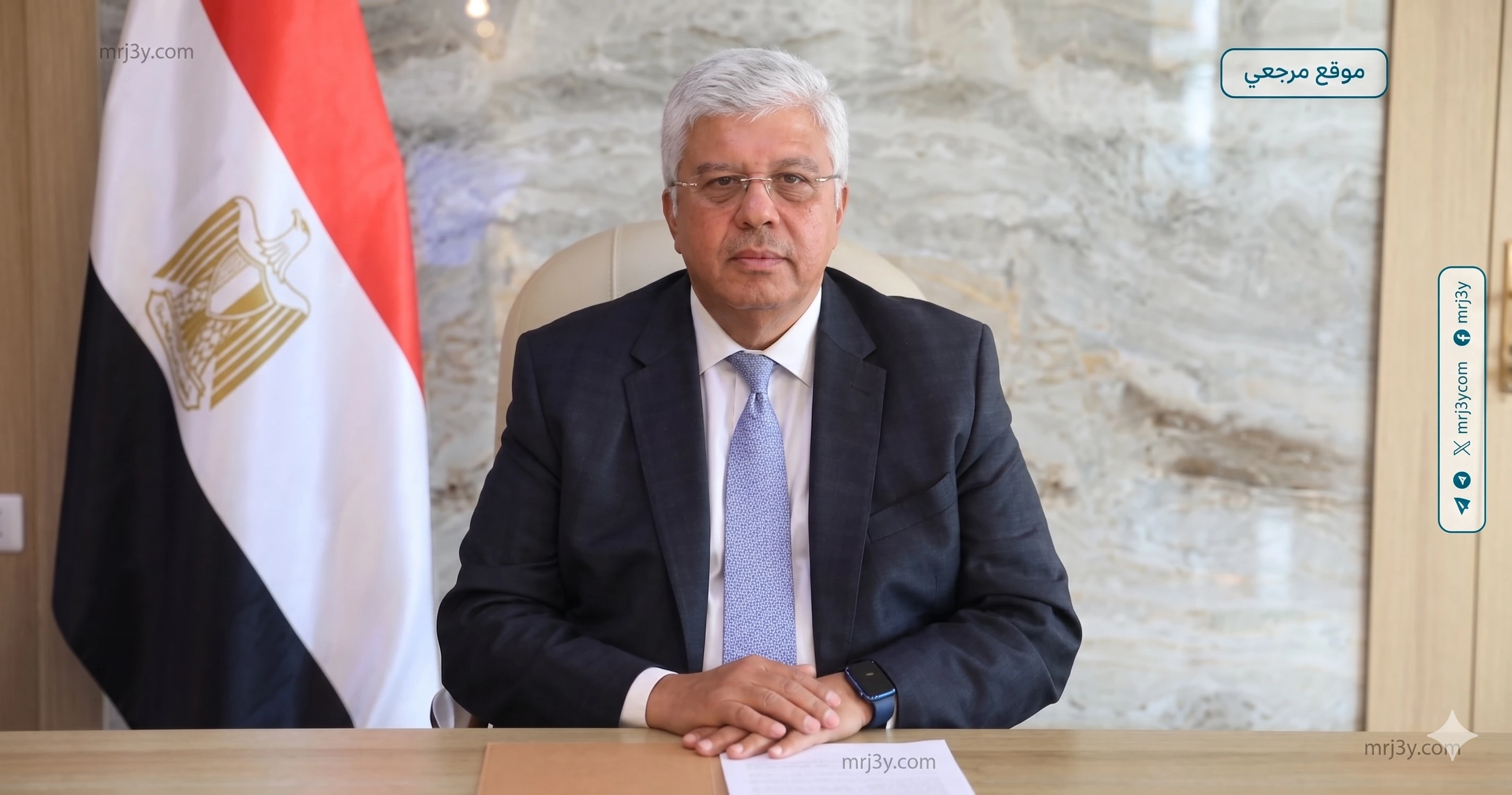 الدكتور عبد العزيز قنصوة وزير التعليم العالي والبحث العلمي