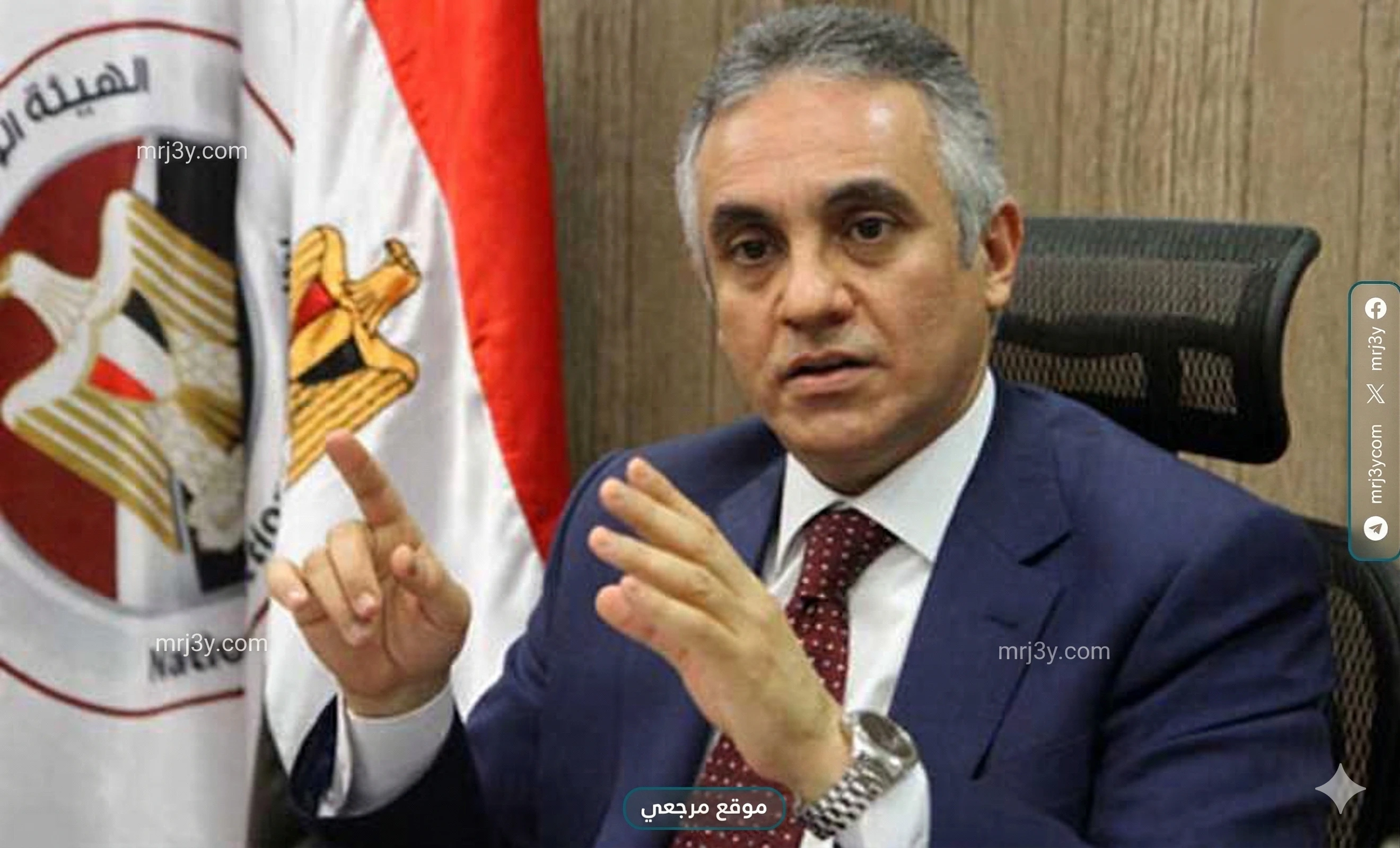 المستشار محمود حلمي الشريف، وزير العدل