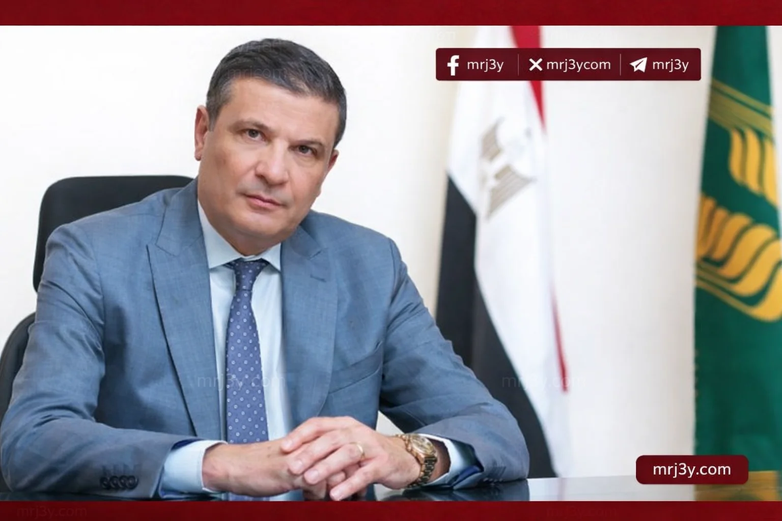الوزير علاء فاروق