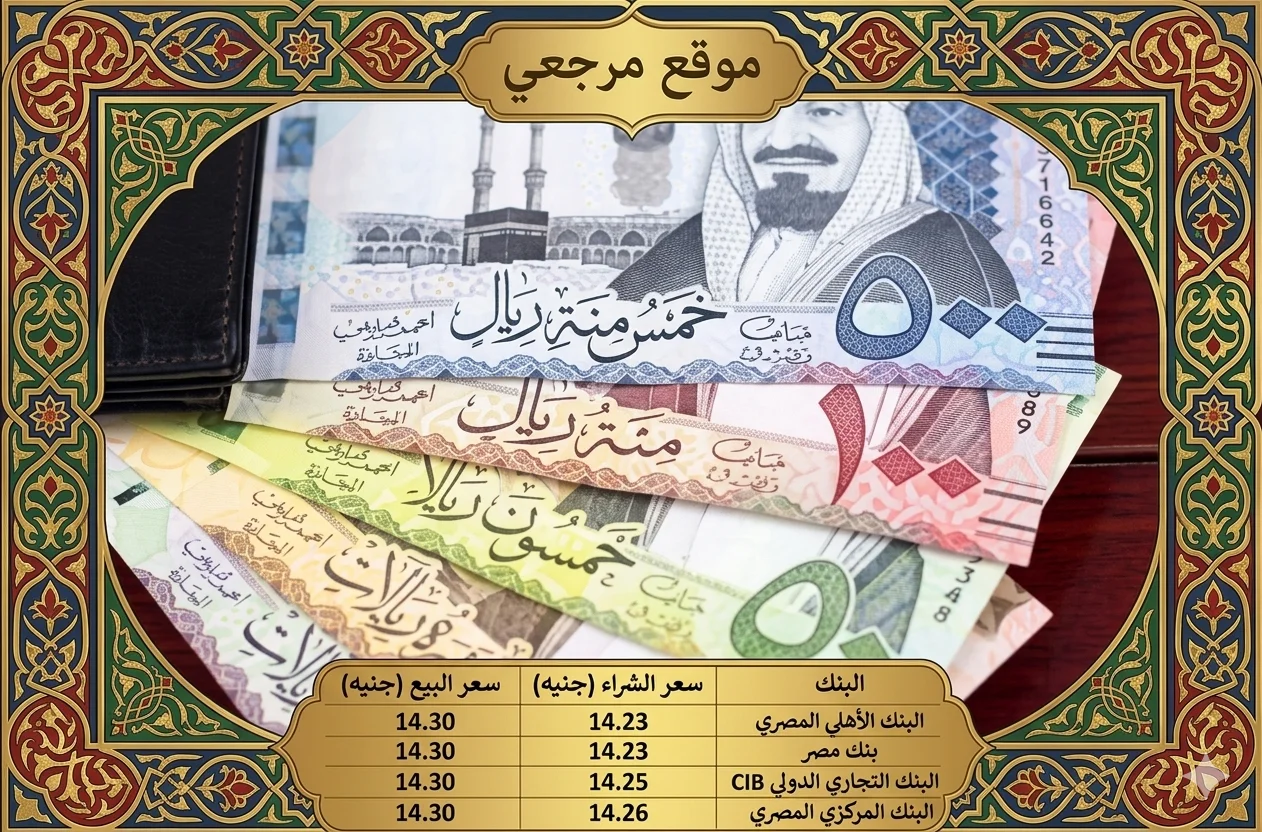 تراجع سعر الريال السعودي اليوم الخميس 2 أبريل 2026 في مصر بالبنوك بعد تحركات السوق