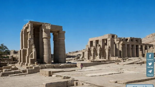 ترميم وتطوير مواقع أثرية بارزة في الأقصر