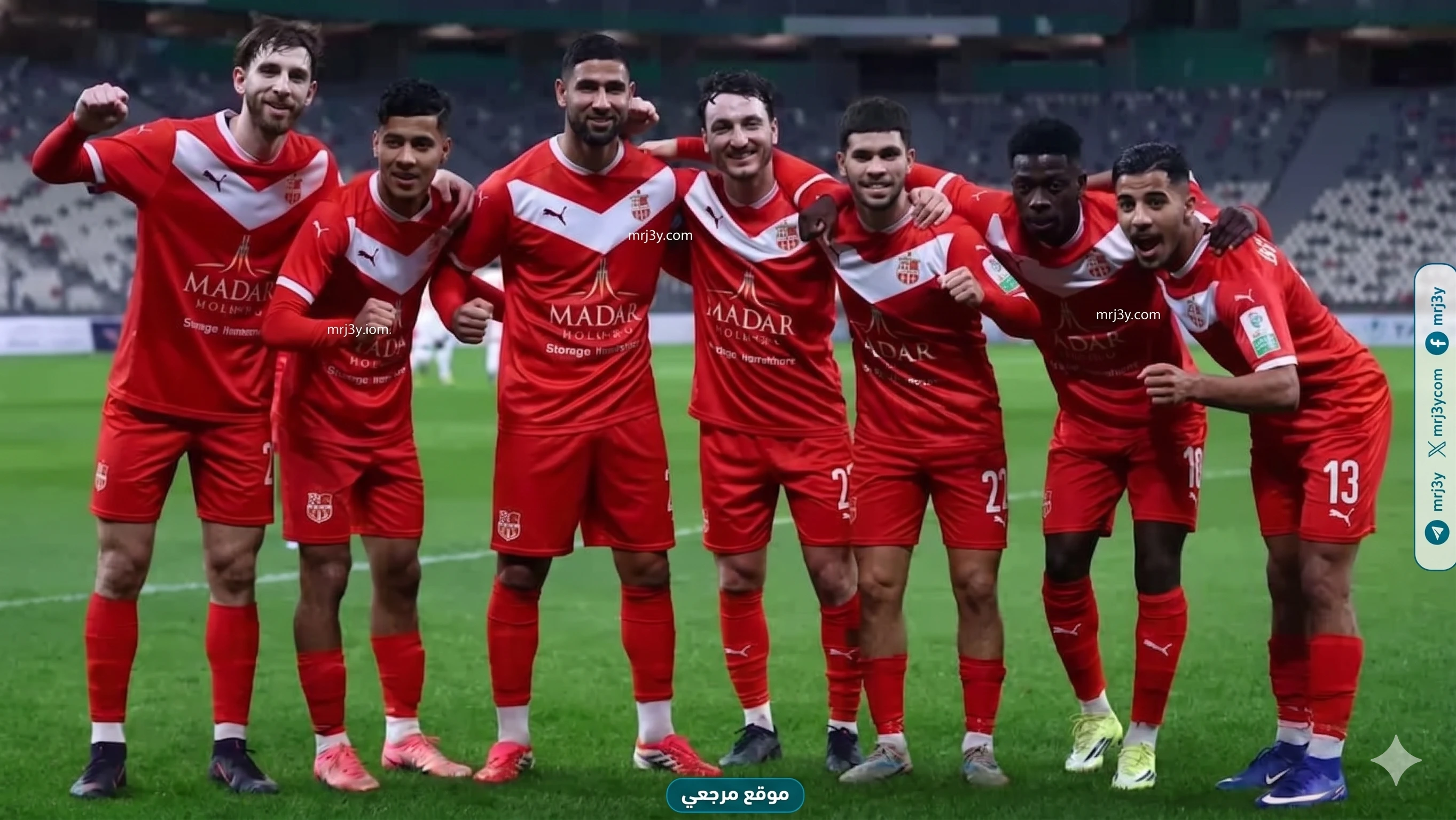 تشكيل شباب بلوزداد لمواجهة الزمالك بالكونفدرالية