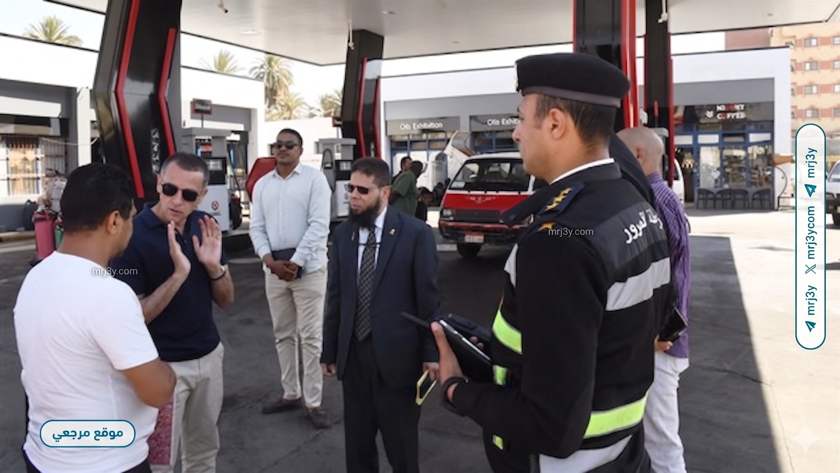 جولات مفاجئة على محطات الوقود بأسوان