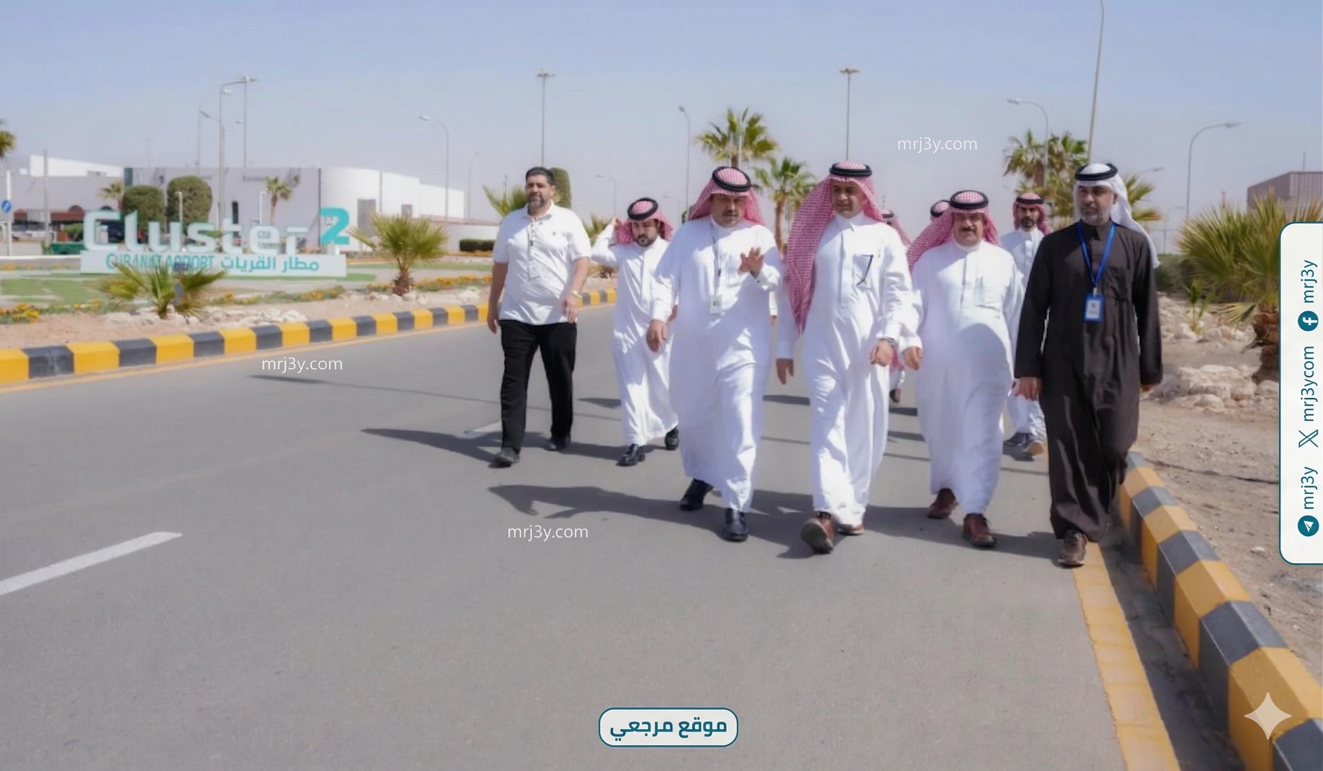 جولة تفقدية لمطارات شمال المملكة