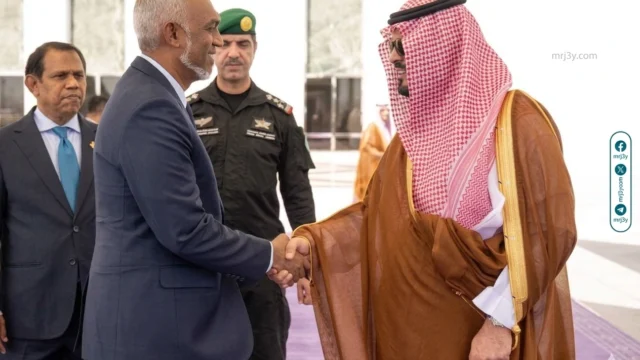 رئيس المالديف يغادر جدة