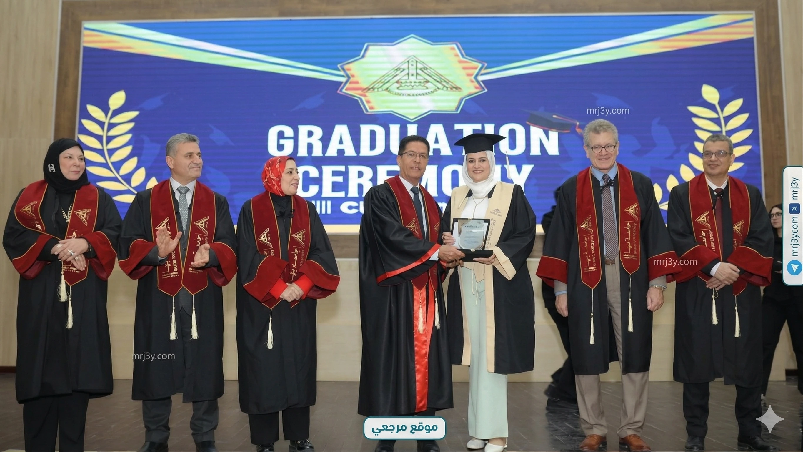 رئيس جامعة بنها يشهد حفل خريجي الدراسات العليا