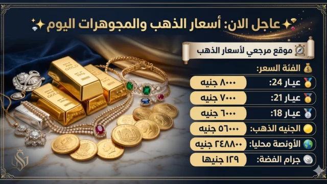 سعر الذهب العالمي الآن