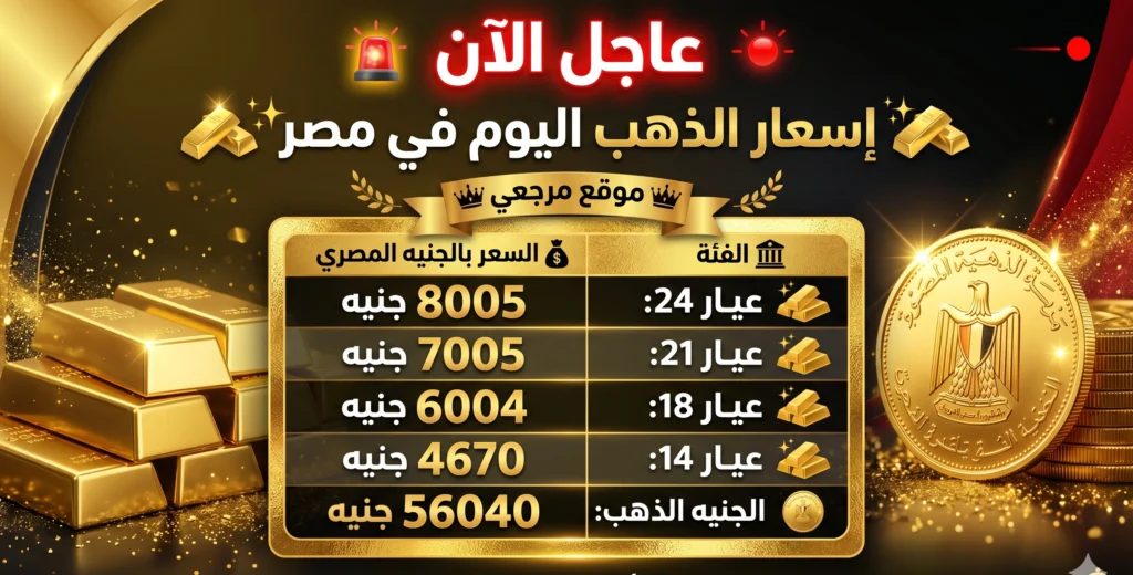 سعر الذهب اليوم