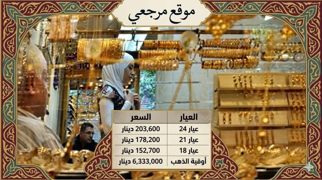 سعر الذهب اليوم في العراق .. تحديث عاجل بعد تغيرات السوق العالمية