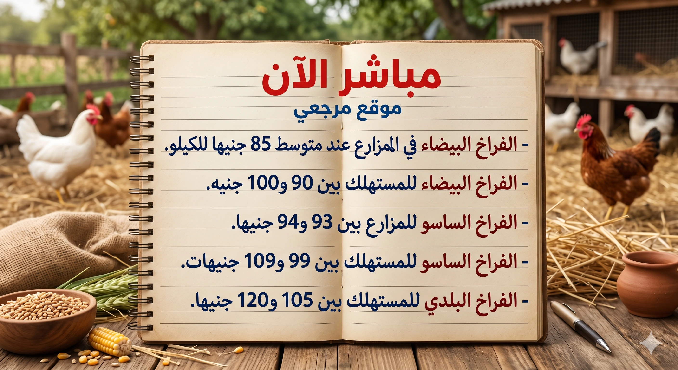 بورصة الدواجن أسعار الفراخ البيضاء اليوم تقود حركة الأسواق المصرية وسط طلب متغير 2 سعر الفراخ