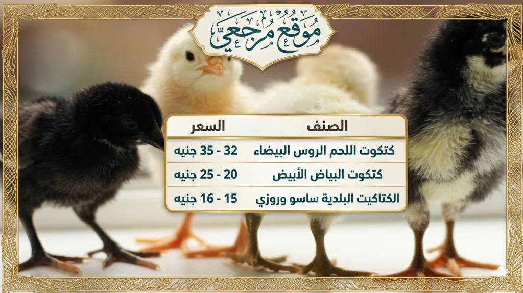 سعر الكتاكيت اليوم.. الشركات تعلن القائمة الجديدة للمربين