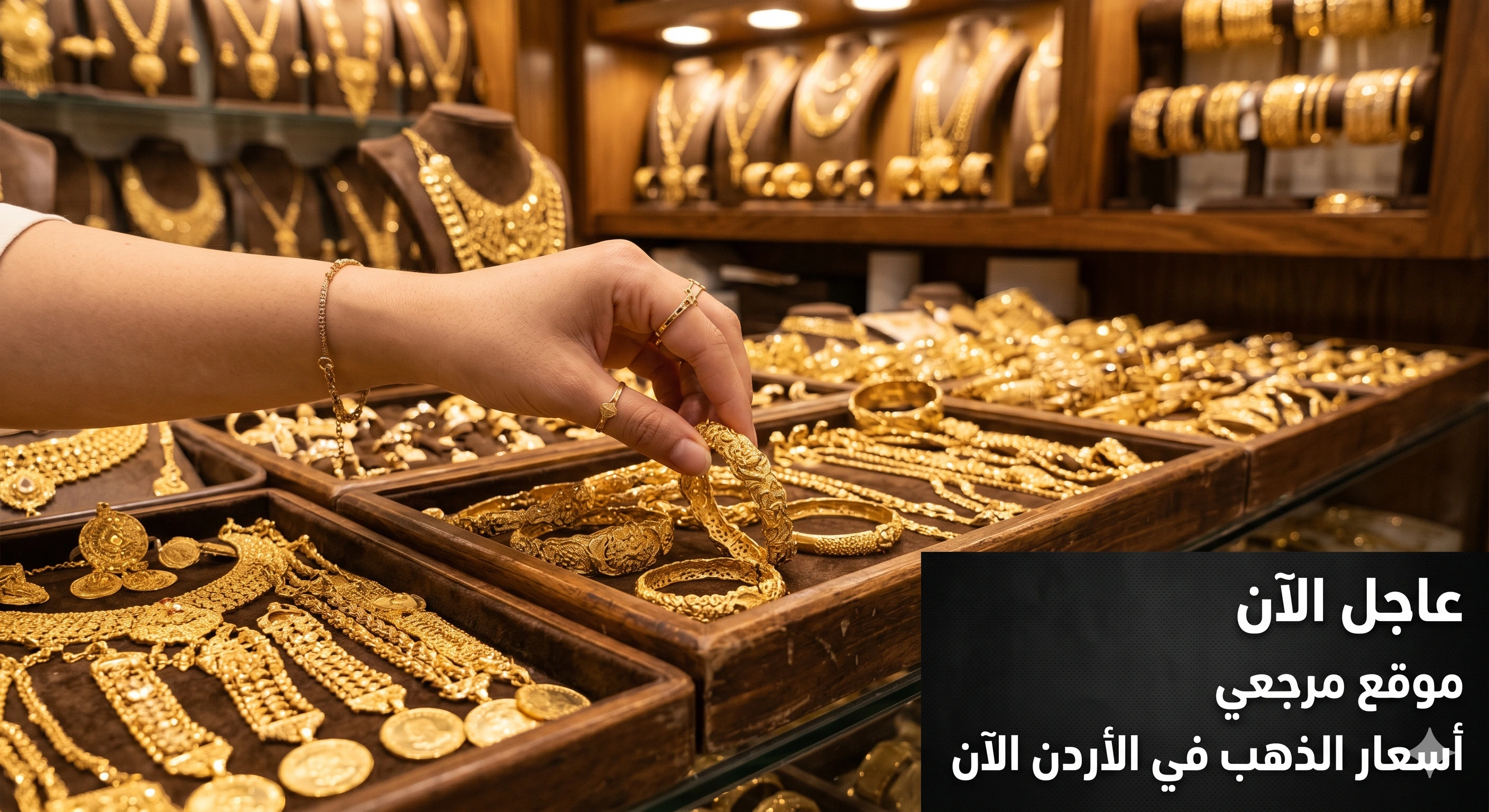 سعر جرام الذهب في الأردن