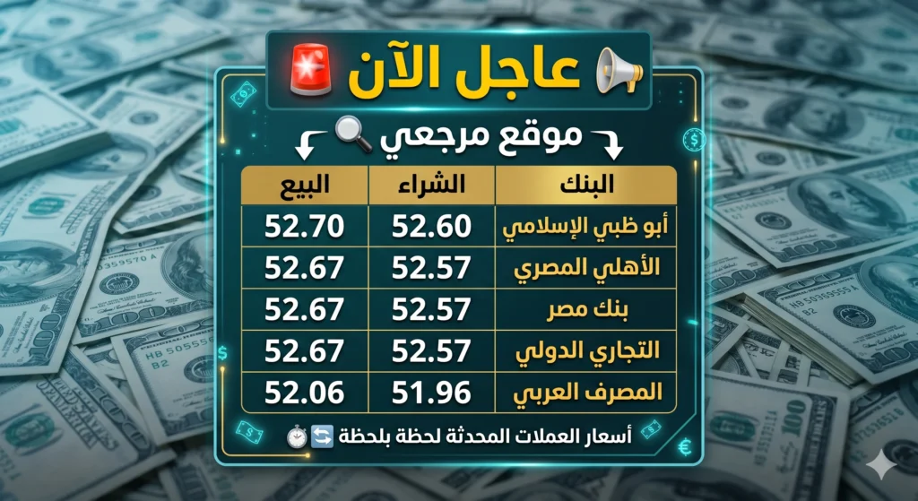سعر صرف الدولار يسجل تحركا محدودا في مصر اليوم الأحد 26 أبريل 2026 2 سعر صرف الدولار