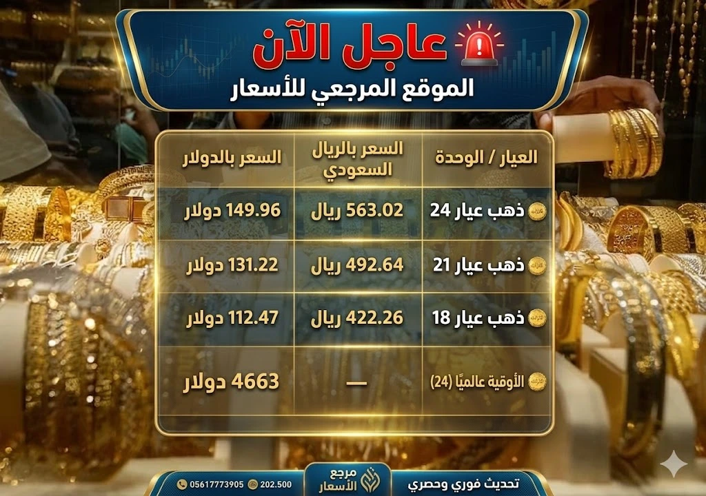 كم سعر جرام الذهب.. ارتفاع أسعار الذهب في السعودية اليوم الثلاثاء 7 أبريل 2026 رغم تراجع الأوقية عالمياً