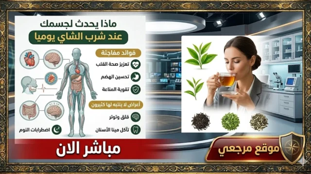 ماذا يفعل الشاي بجسمك يوميا حقيقة علمية لا يعرفها كثيرون عن الكوب المعتاد