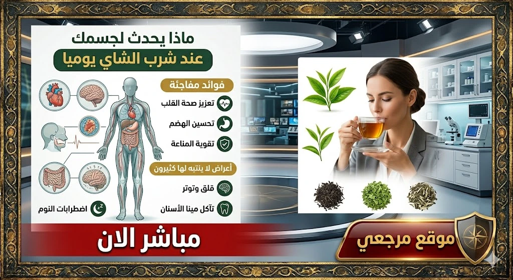 ماذا يفعل الشاي بجسمك يوميا حقيقة علمية لا يعرفها كثيرون عن الكوب المعتاد
