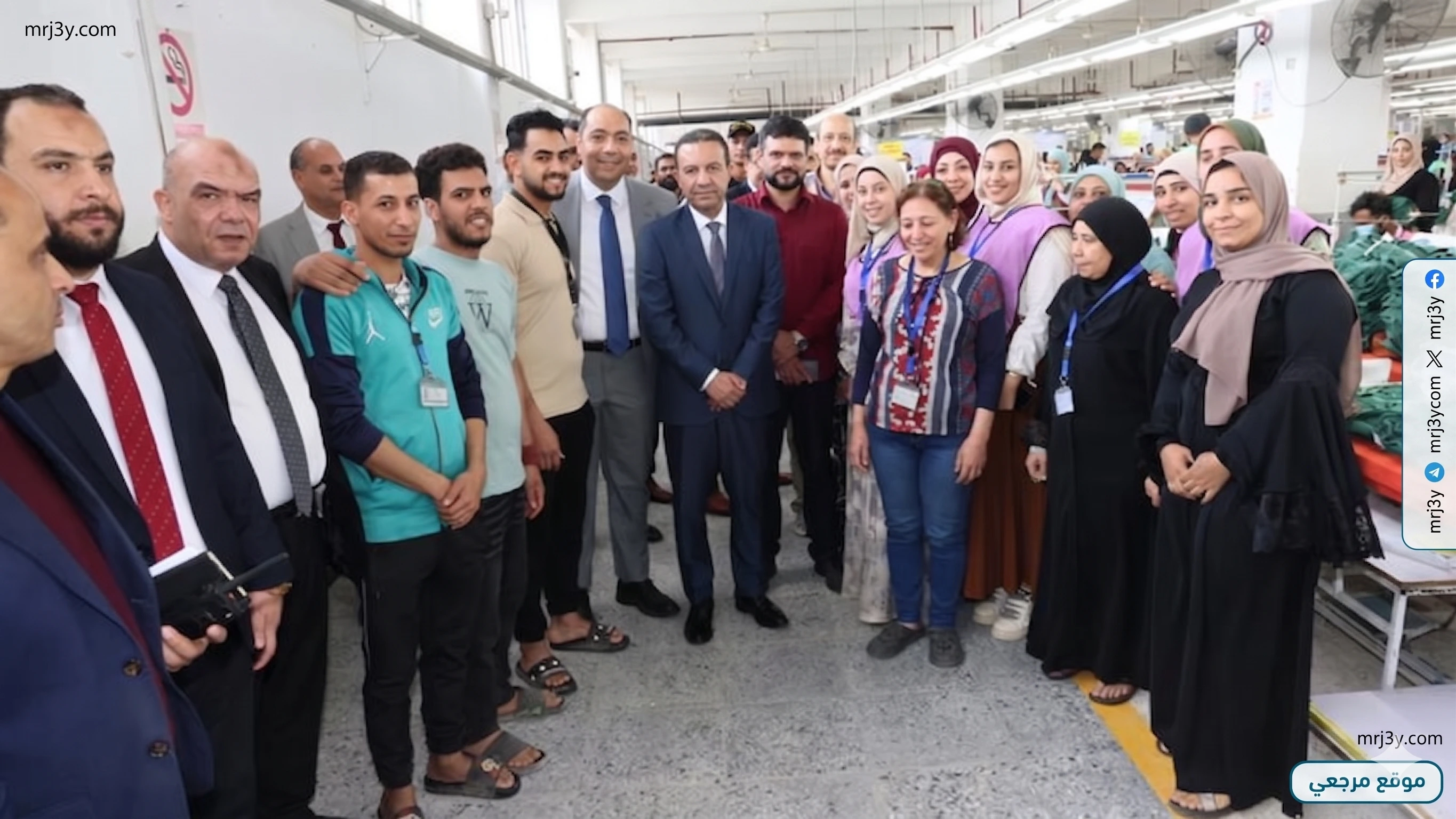 محافظ المنوفية يتفقد مشروعات المنطقة الحرة