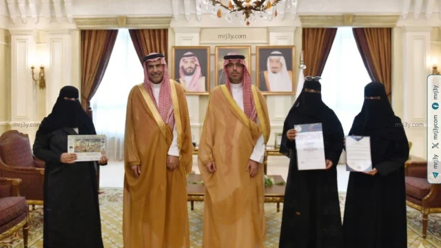 محافظ جدة يستقبل متدربين فازوا بجنيف