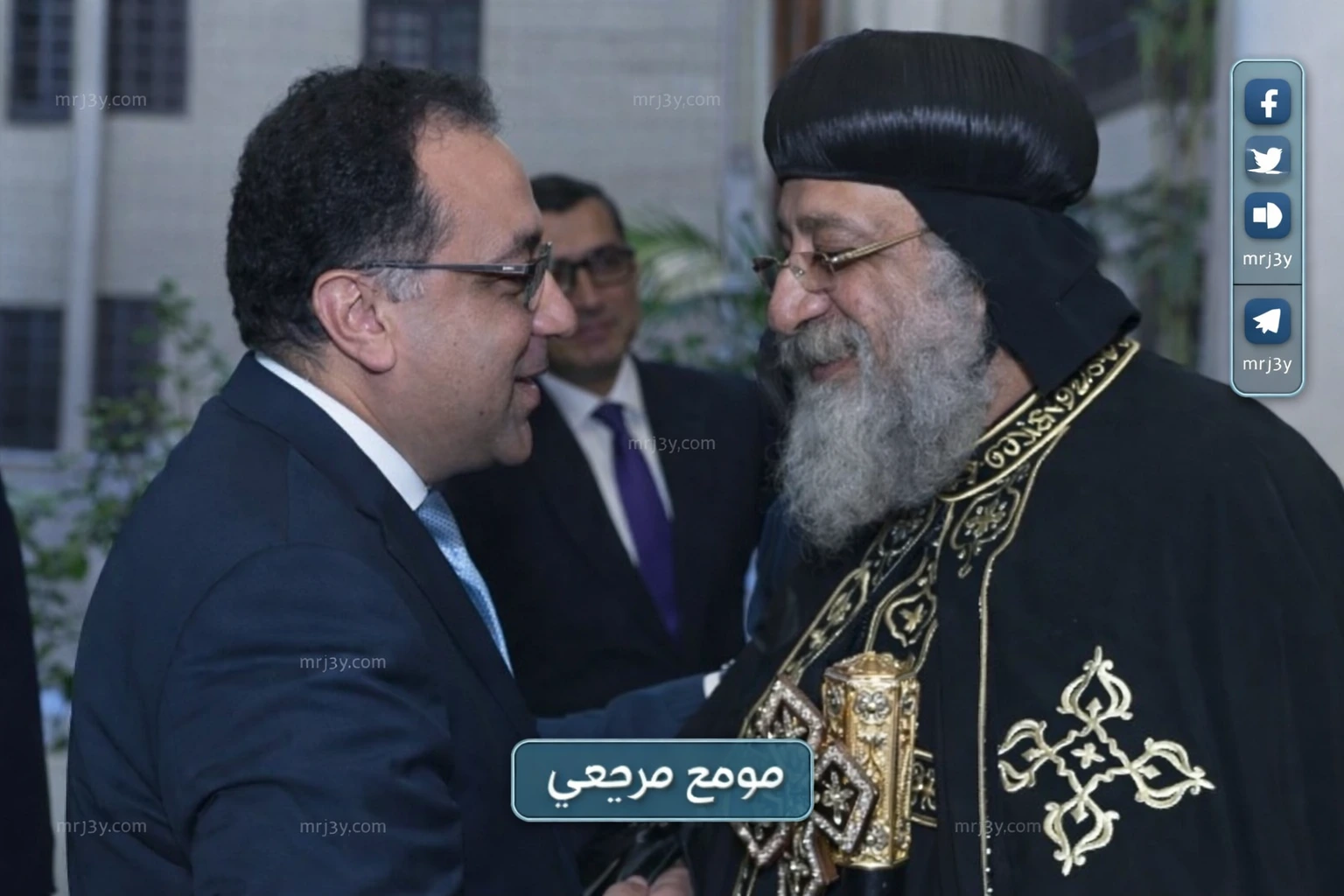مدبولي يهنئ البابا تواضروس بعيد القيامة