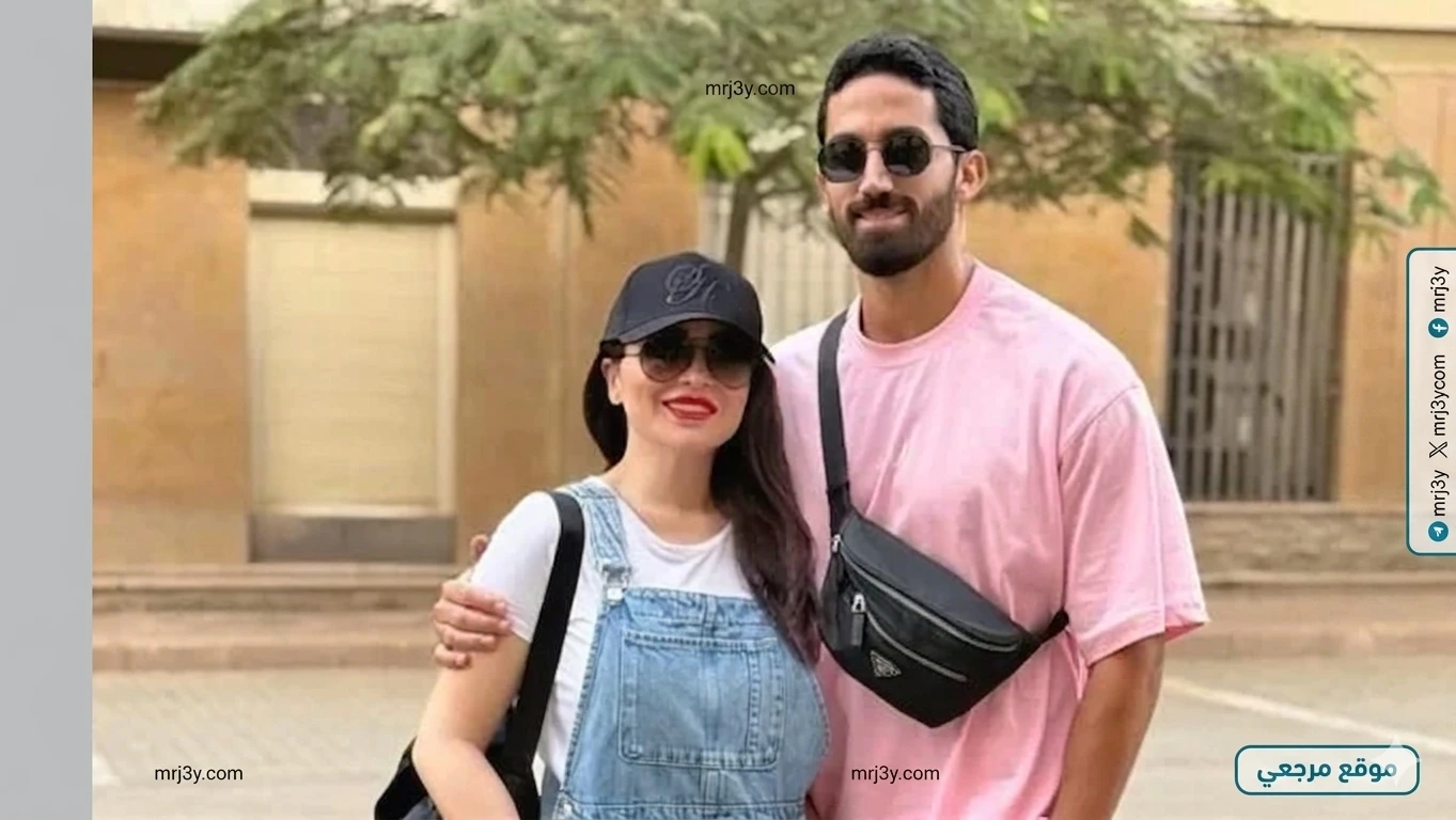 مي عز الدين تنشر صورا مع زوجها