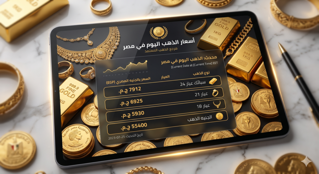 30 جنيهاً.. تراجع سعر جرام الذهب في مصر اليوم بنحو 30 جنيها وسط ضغوط عالمية