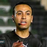 محمد الغازي حكما لمباراة الزمالك وسموحة في برج العرب