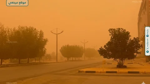 أتربة مثارة