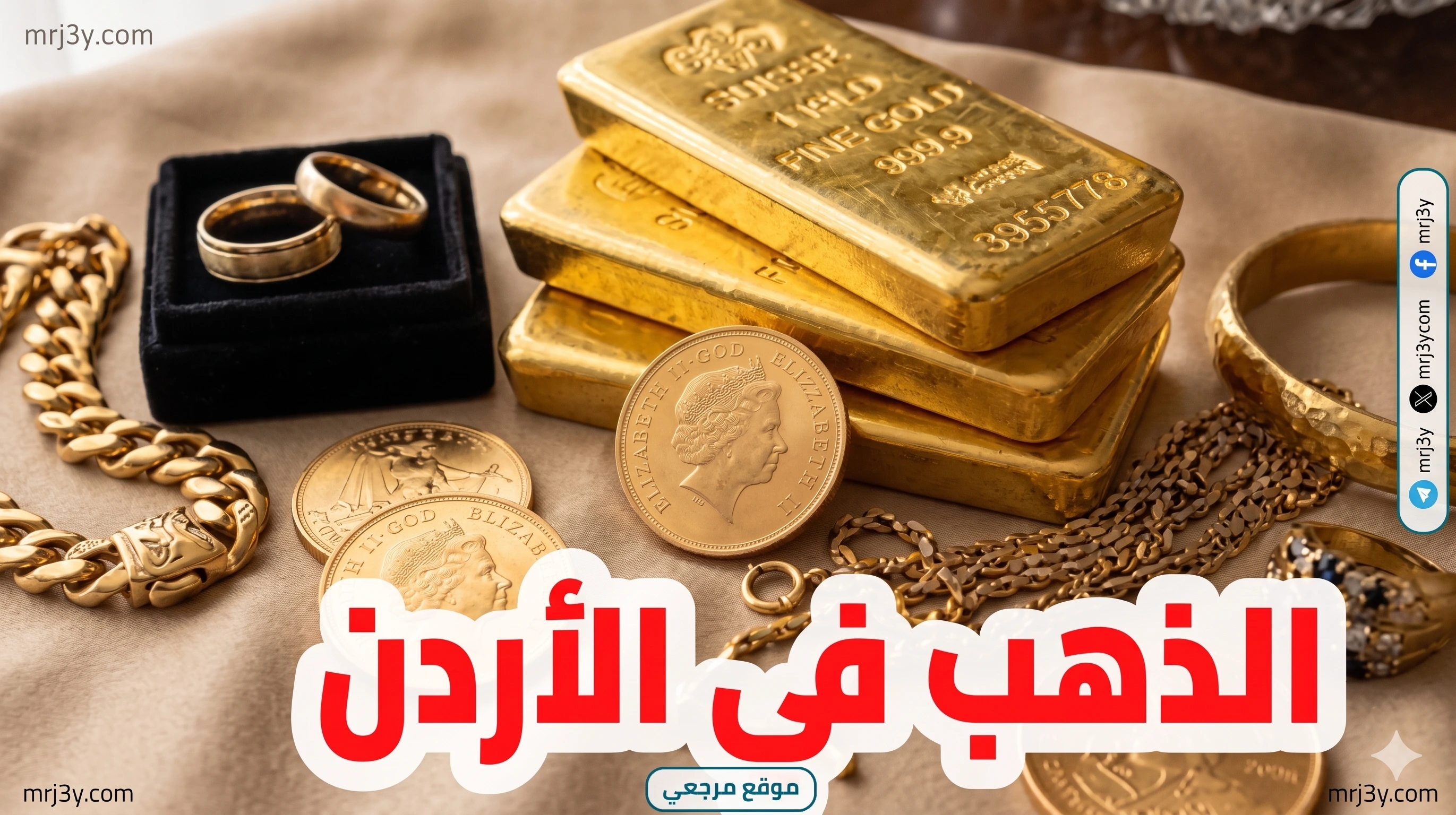 أسعار الذهب في الأردن