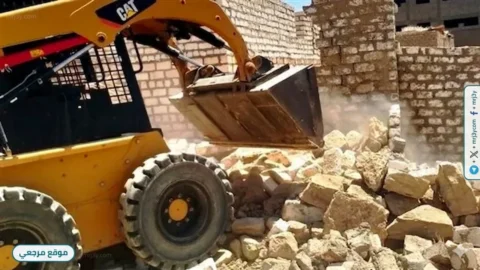 أسوان تواصل إزالة التعديات ضمن الموجة 29 على أراضي الدولة