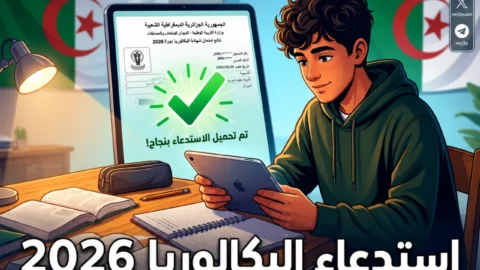 استدعاء شهادات بكالوريا 2026 في الجزائر