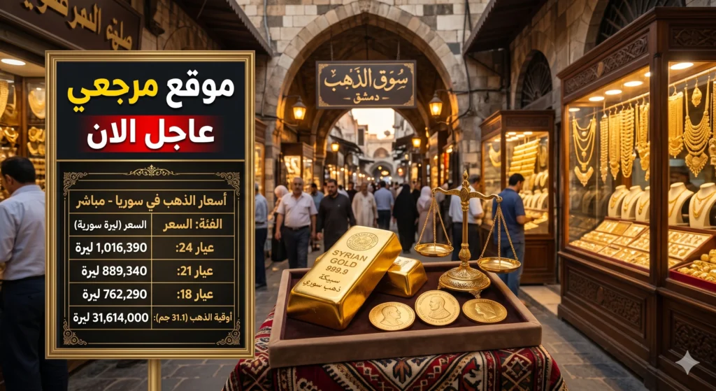 استقرار أسعار الذهب في سوريا اليوم وسط ترقب لتحركات الأسواق العالمية