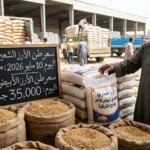 استقرار سعر الارز الشعير اليوم 10 مايو 2026 والابيض يلامس 35 الف