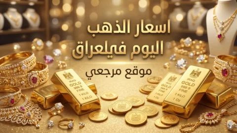 اسعار الذهب اليوم في العراق