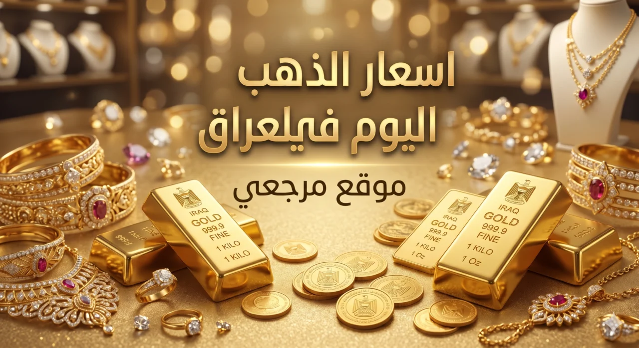 اسعار الذهب اليوم في العراق