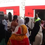السكة الحديد تشغل قطارا لنقل أسر سودانية الى أسوان