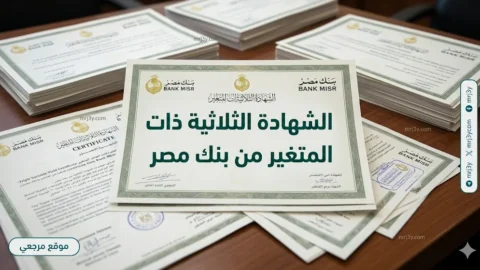 الشهادة الثلاثية ذات العائد المتغير من بنك مصر