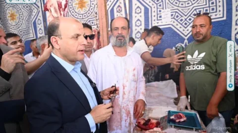 الغربية تجهز 14 شادرا لطرح اللحوم قبل عيد الأضحى بأسعار مخفضة
