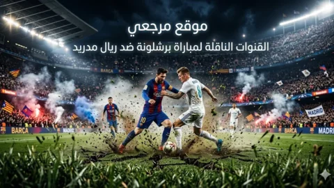 القنوات الناقلة لمباراة برشلونة ضد ريال مدريد