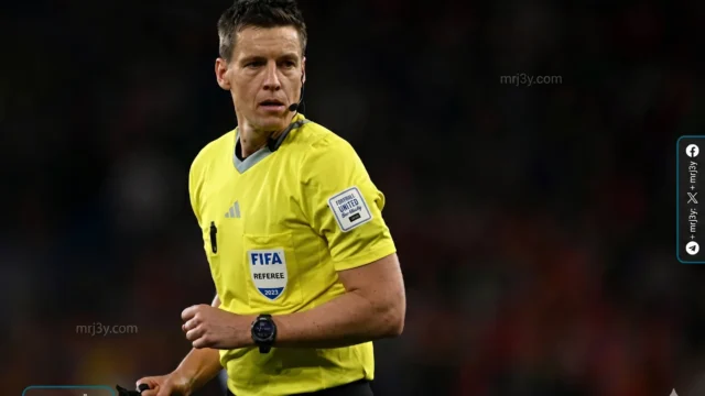 اليويفا يعين دانيال زيبرت لإدارة قمة أرسنال وأتلتيكو مدريد