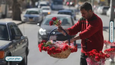 بائع الورد