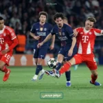 باريس سان جيرمان يتقدم على بايرن ميونخ بهدف ديمبيلي بالشوط الأول