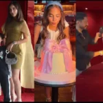 بسمة بوسيل تحتفل بعيد ميلاد آمايا الـ11 بحضور تامر حسني
