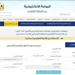 تعليم القاهرة يتيح نتائج سنوات النقل مساء اليوم للطلاب